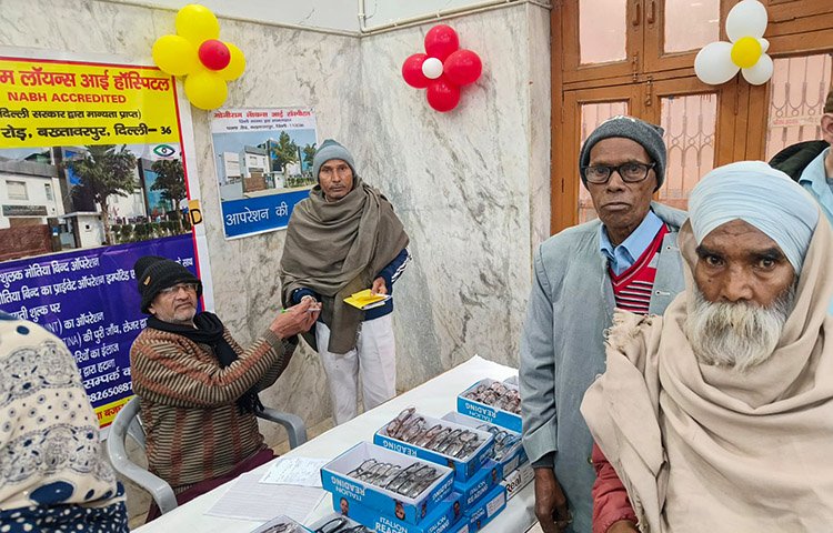 Free Eye Check-up, Free Eye Glasses & Cataract Referral for Free Surgeries Camp